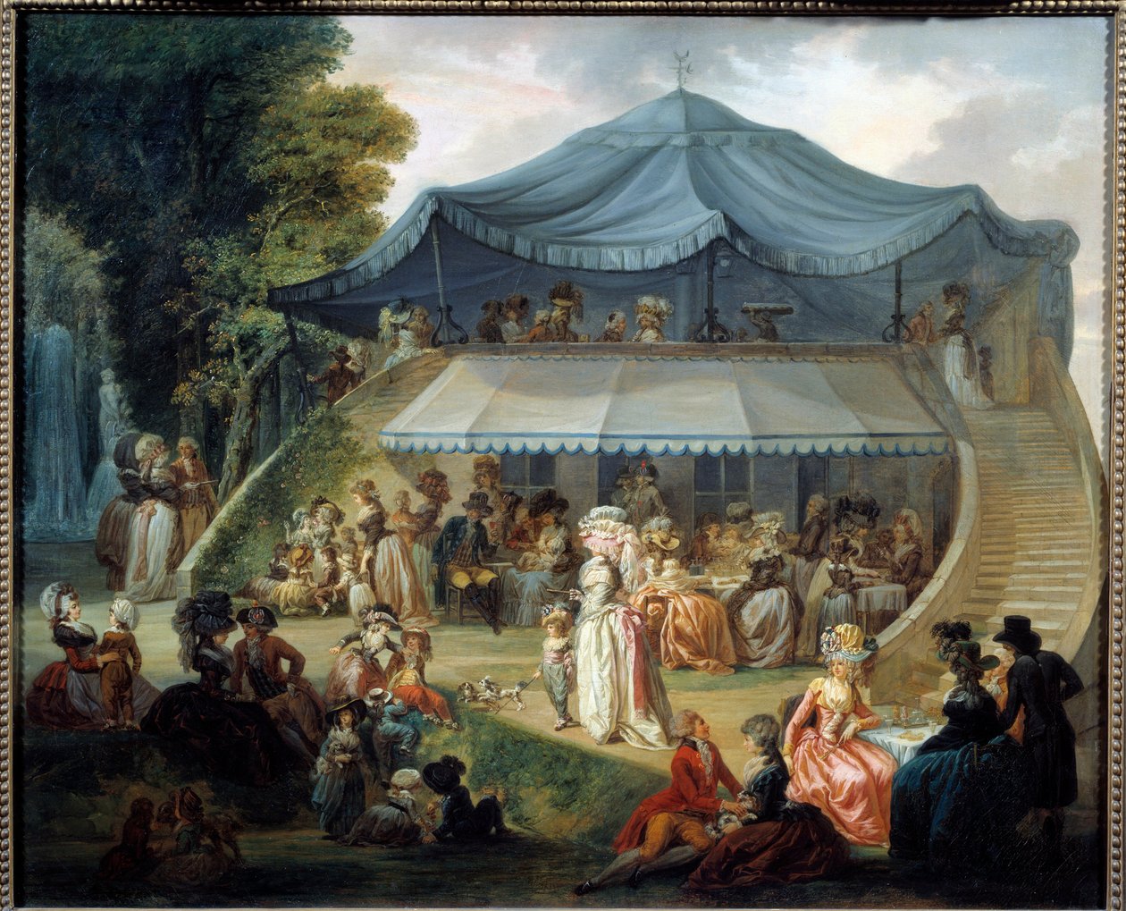 Festa al Colosseo da Francois Louis Joseph Watteau