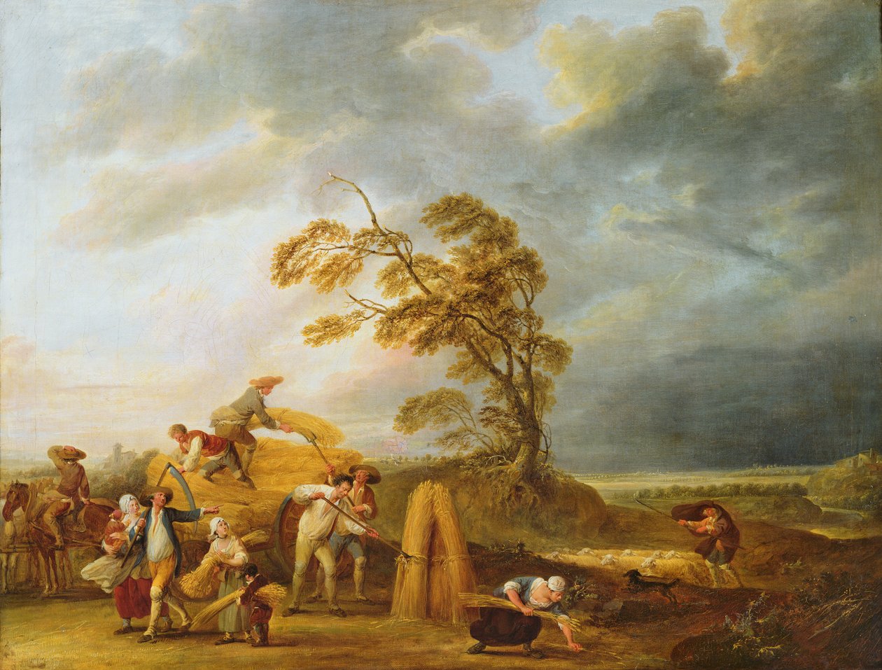 Le Quattro Ore del Giorno: Vespri, 1771 da Francois Louis Joseph Watteau