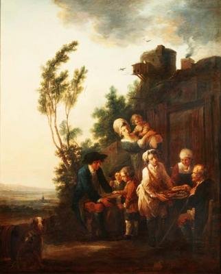 Il venditore ambulante da Francois Louis Joseph Watteau