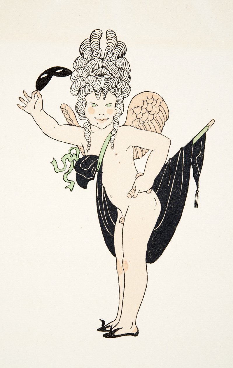 Cherubino da Personaggi di Commedia, pub. 1922 da Francois Louis Schmied
