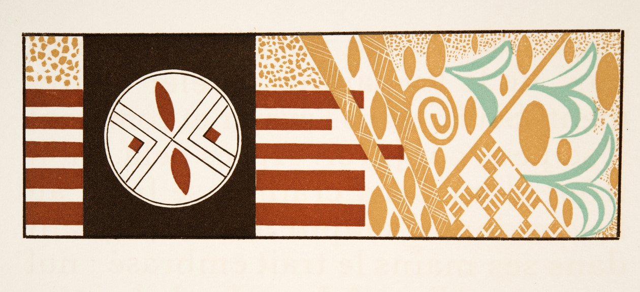 Illustrazione grafica da Prometeo incatenato di Eschilo, pub. 1941 (stampa pochoir) da Francois Louis Schmied