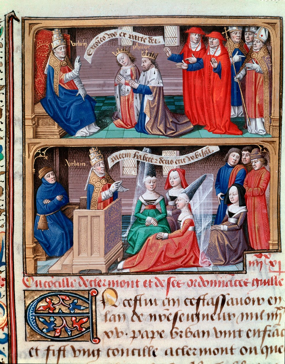Concilio di Clermont (1095): predica della Prima Crociata da parte di Urbano II da Maître François