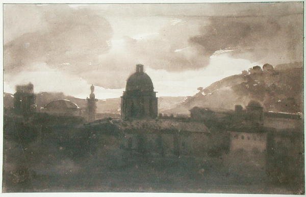 Vista di Roma da Santa Trinità dei Monti da Francois Marius Granet
