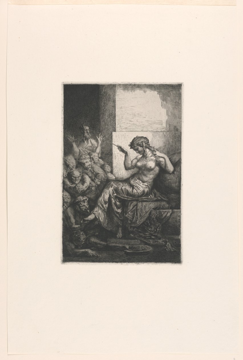 Cleopatra (?) da Francois Nicolas Chifflart