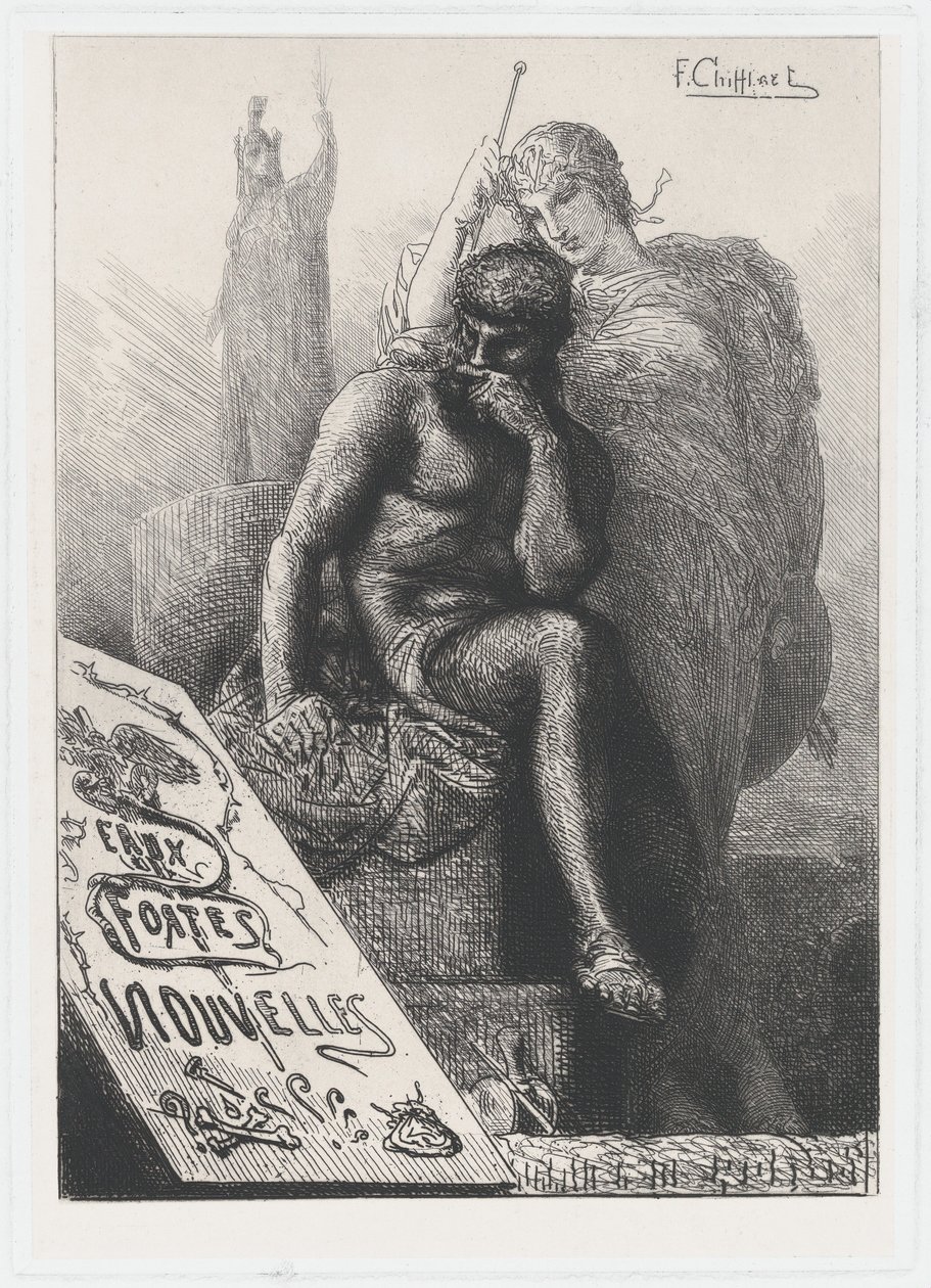Eaux Fortes Nouvelles, 1876 da Francois Nicolas Chifflart