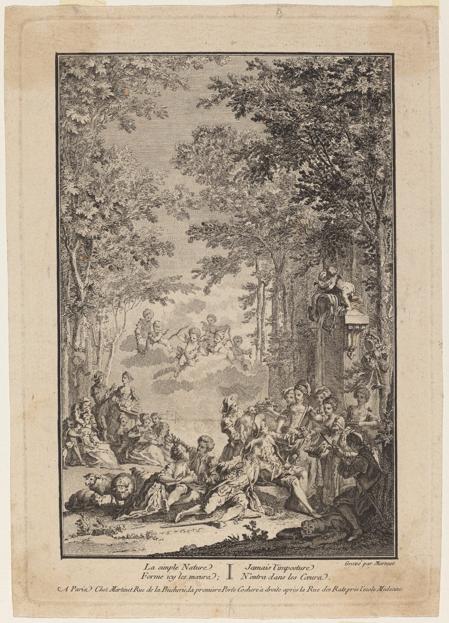 La semplice natura da Francois Nicolas Martinet