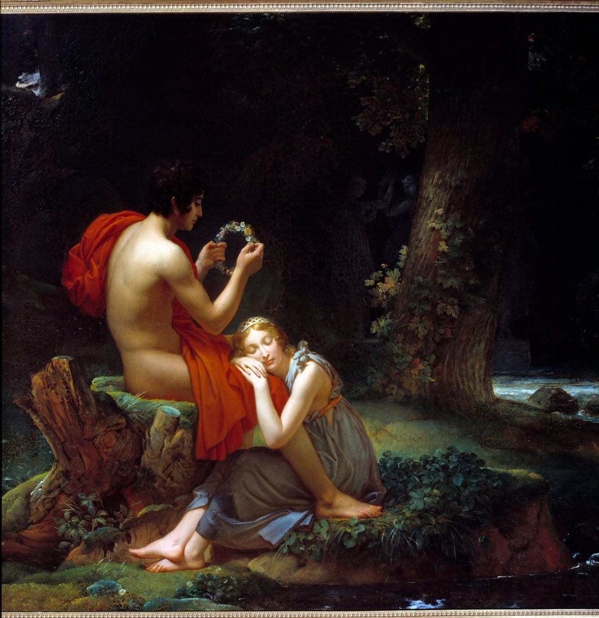 Dafni e Cloe da Baron François Pascal Simon Gérard