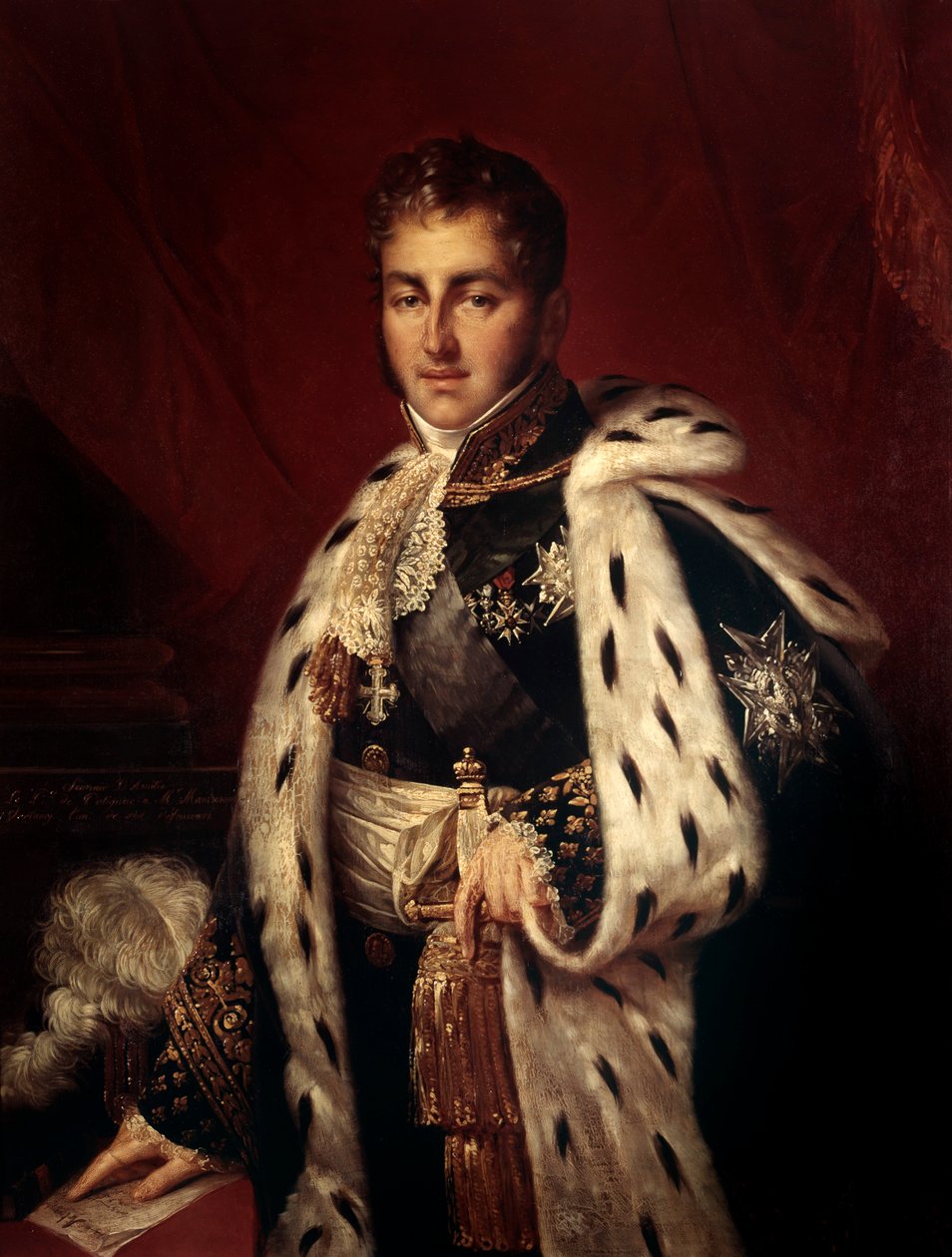 Ritratto di Jules de Polignac da Baron François Pascal Simon Gérard