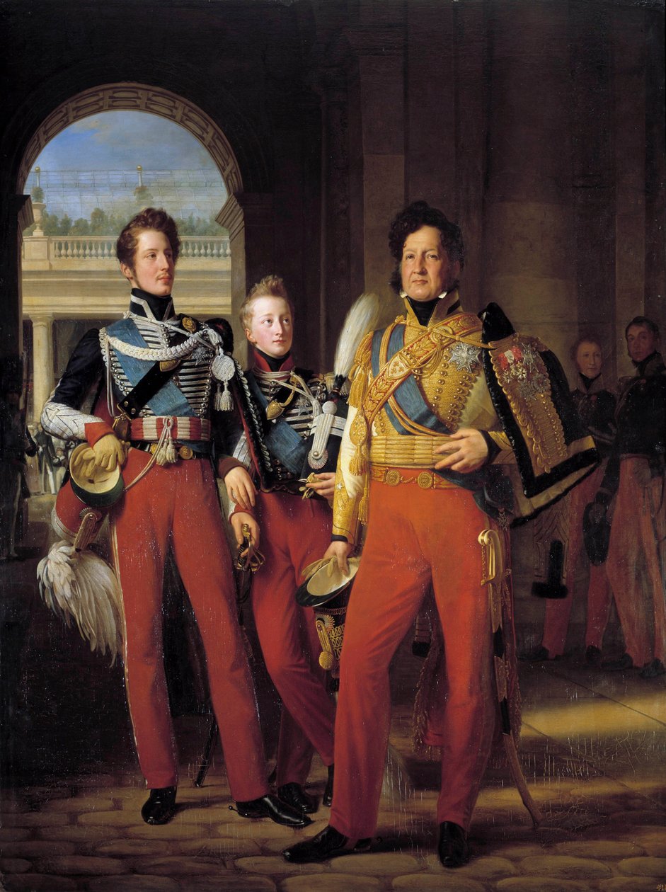 Ritratti a piedi di Luigi Filippo I (1773-1850), Duca d