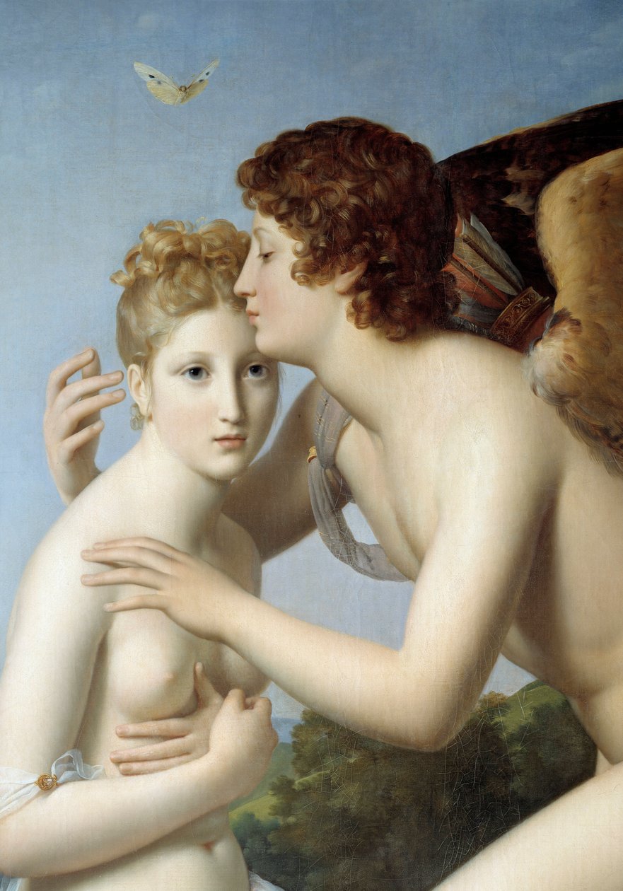Psiche e Amore (dettaglio) da Baron François Pascal Simon Gérard