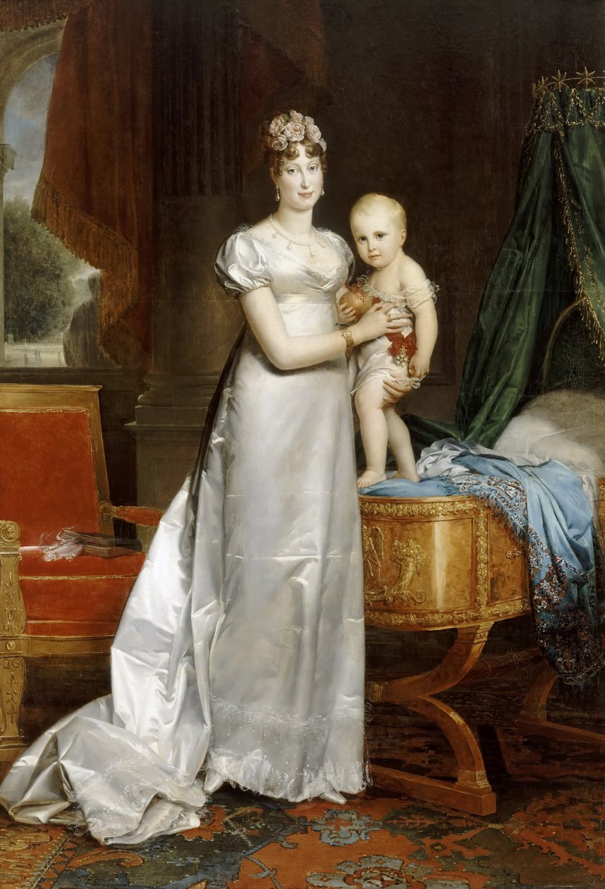 Imperatrice Maria Luisa con il Re di Roma da Francois Pascal Simon Gerard
