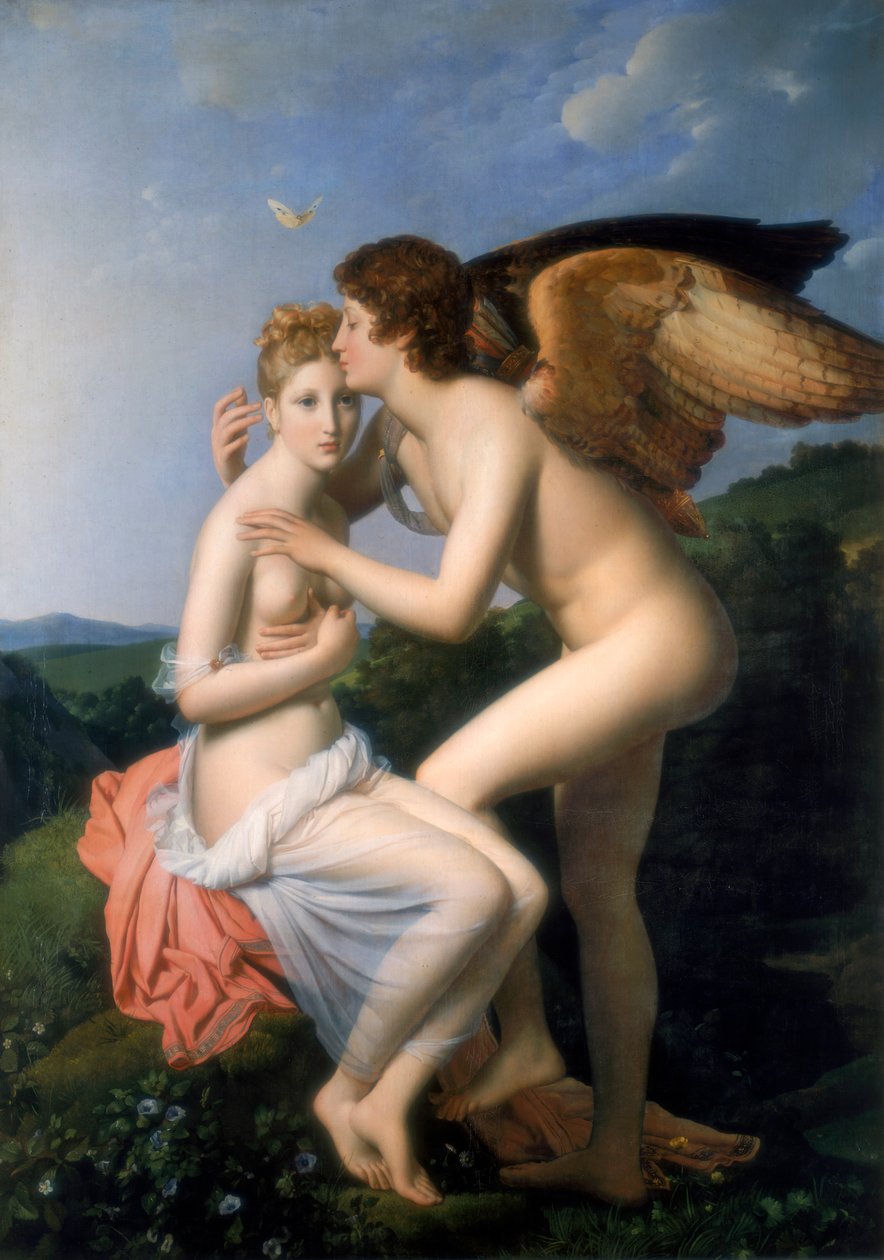 Psiche riceve il primo bacio di Cupido, 1798 da Francois Pascal Simon Gerard