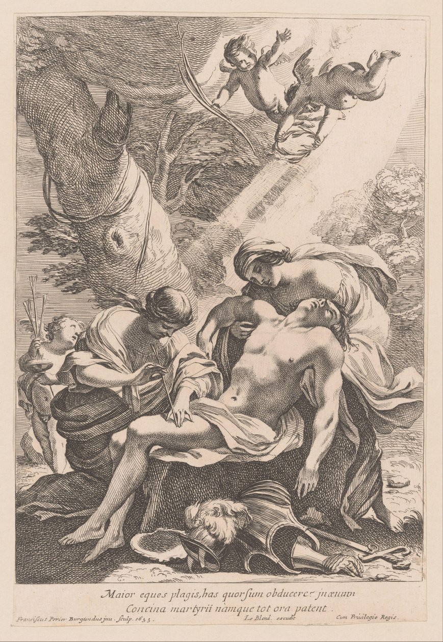 Martirio di San Sebastiano da Francois Perrier