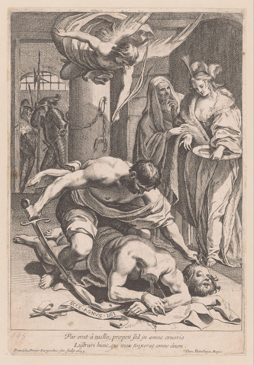 Decapitazione di Giovanni Battista da Francois Perrier
