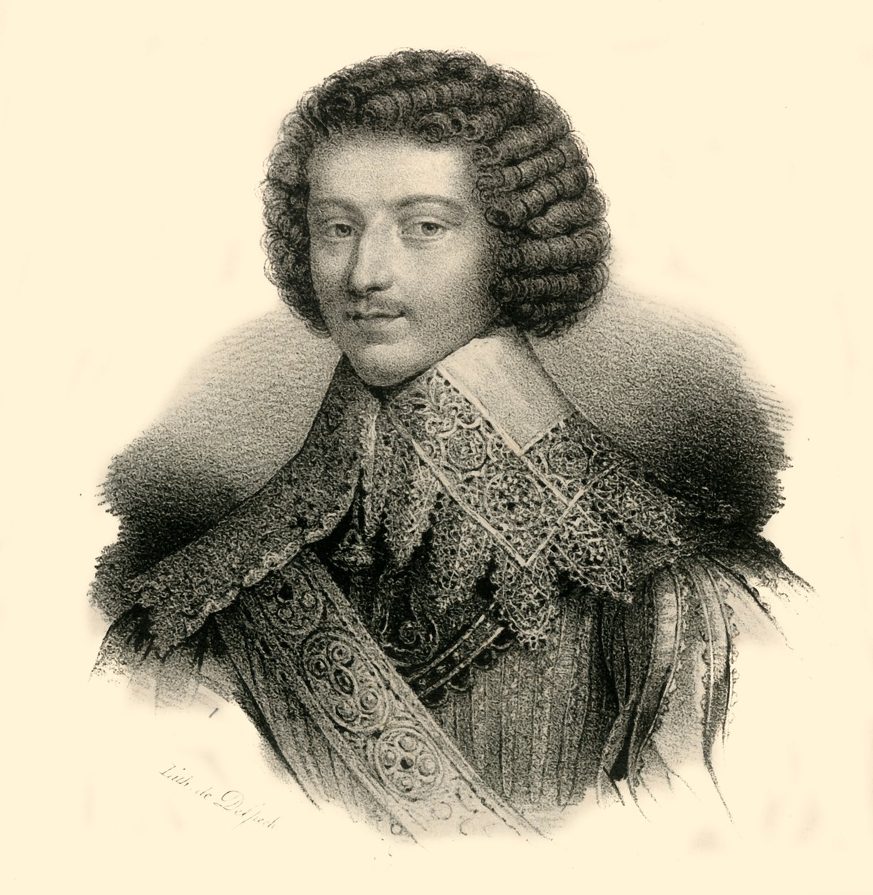 Cinq-Mars, 1620-1642, c1830 da Francois Seraphin Delpech