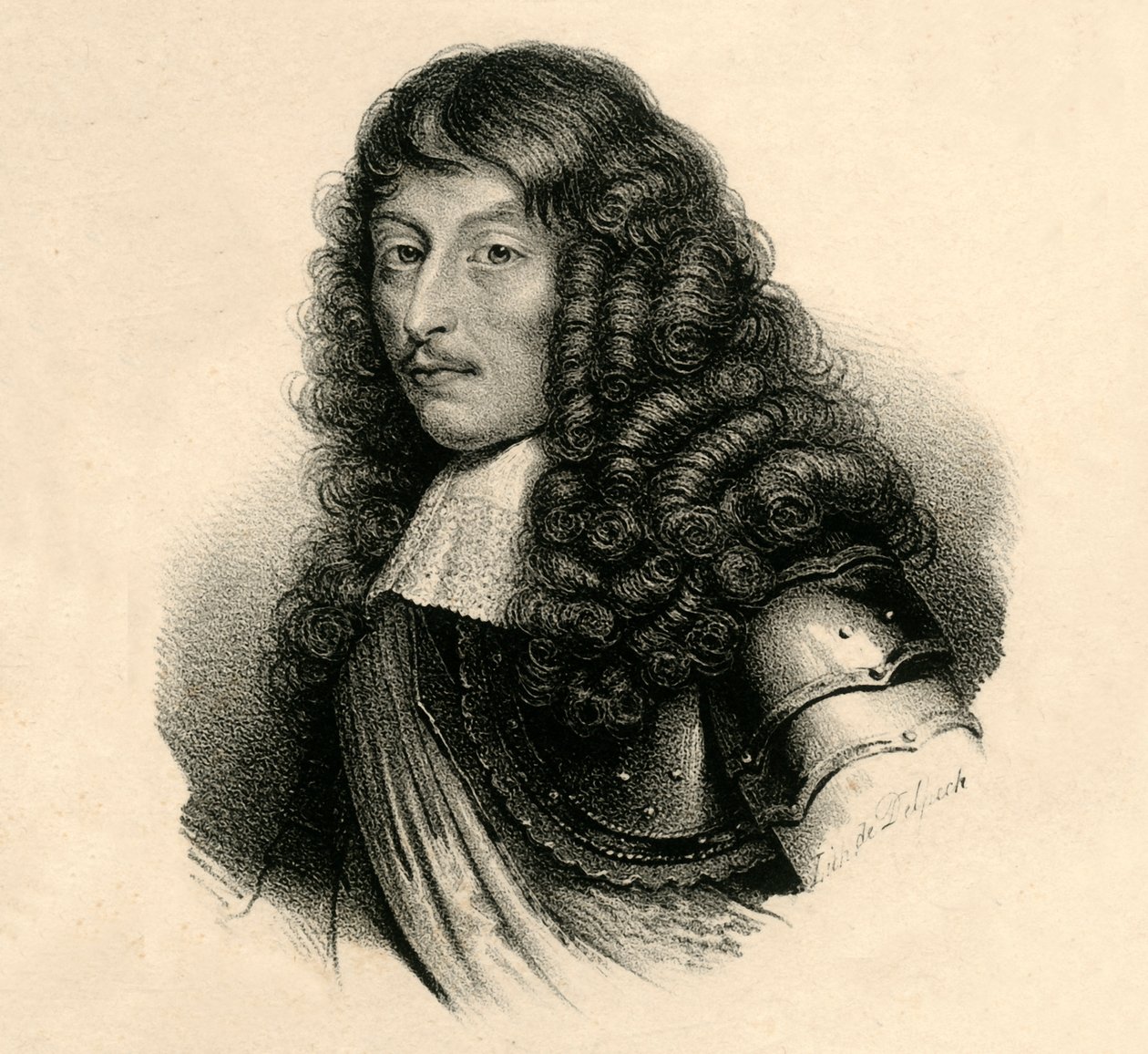 Le Grand Condé, 1621-1686, c1830 da Francois Seraphin Delpech