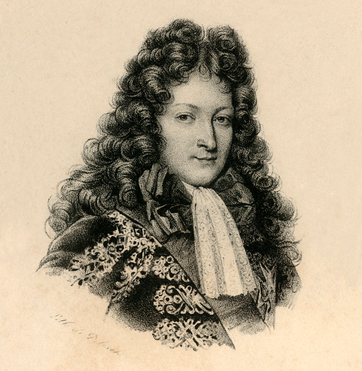 Luigi Delfino Figlio di Luigi XIV, 1661-1711, c1830 da Francois Seraphin Delpech