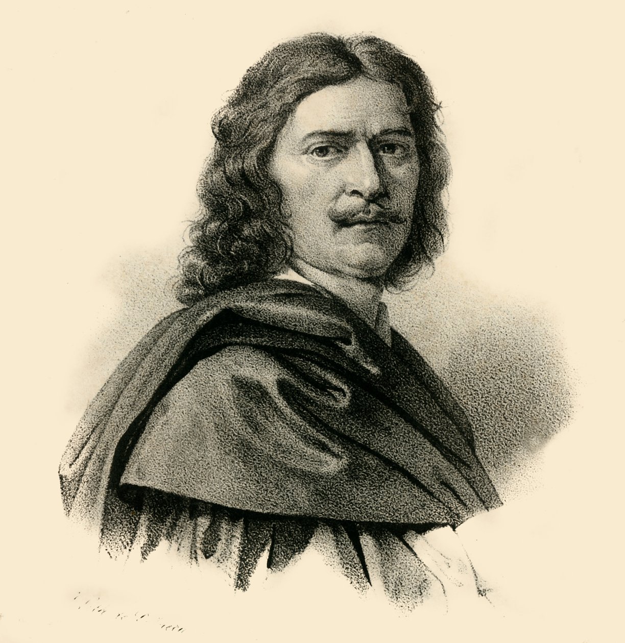 Nicolas Poussin, 1594-1665, c1830 da Francois Seraphin Delpech