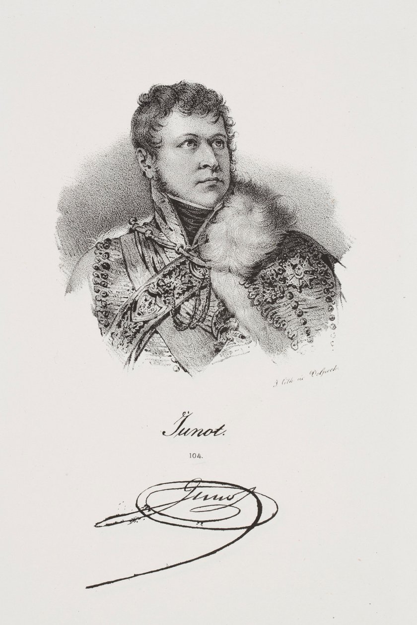 Ritratto del generale Jean-Andoche Junot da Francois Seraphin Delpech