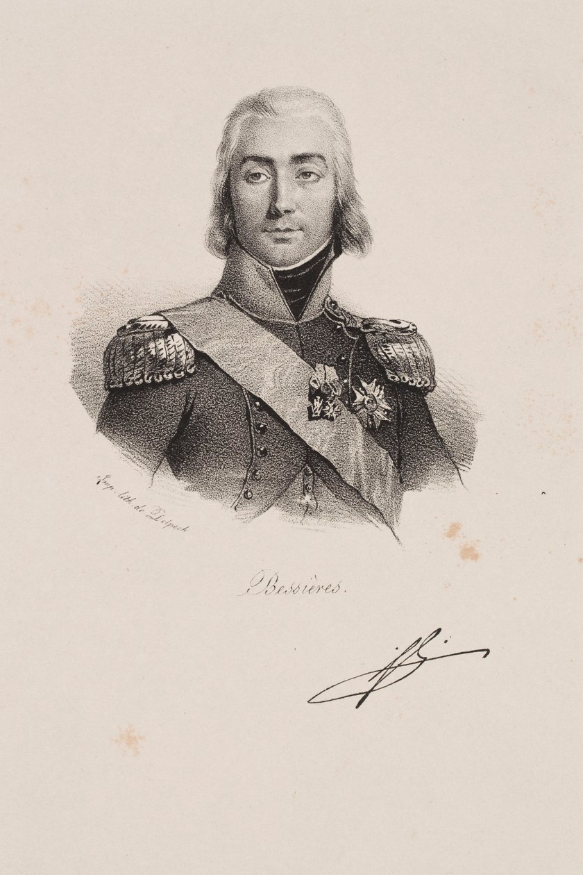 Ritratto del maresciallo Jean-Baptiste Bessières da Francois Seraphin Delpech