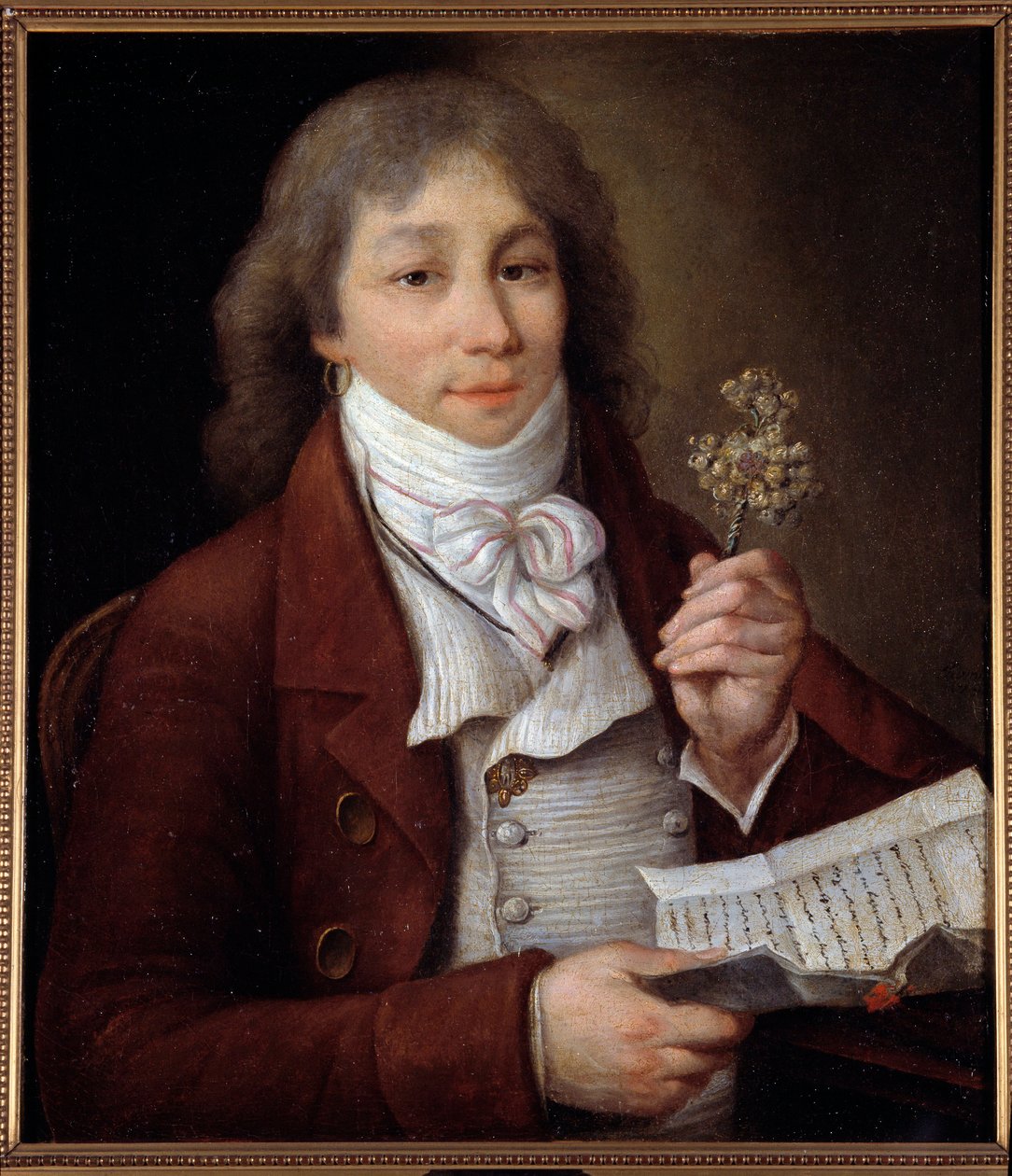 Ritratto del poeta e politico Philippe Francois Nazaire Fabre detto Fabre d