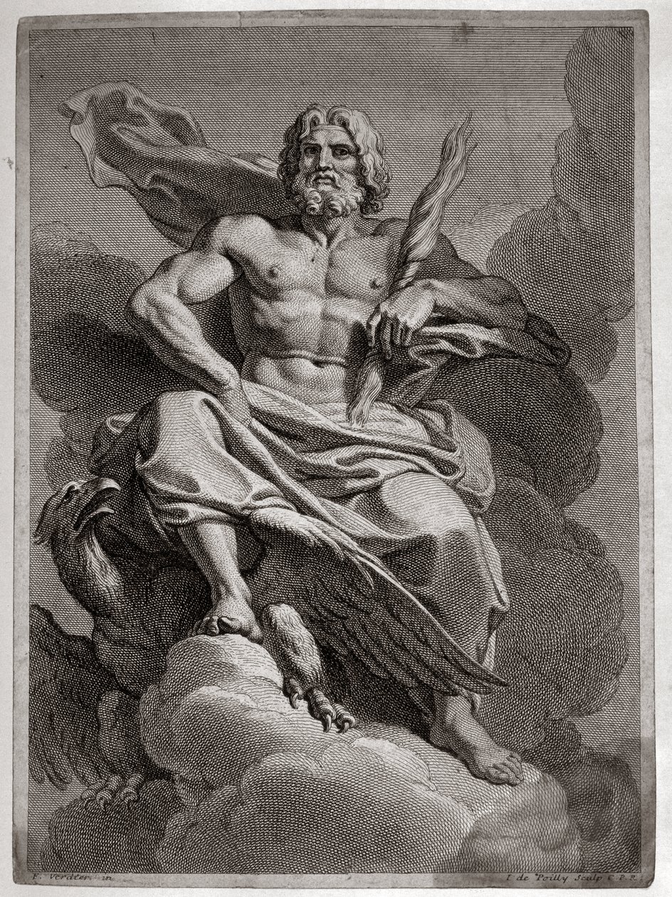 Giove (Zeus), di François Verdier (1651 - 1730) da Francois Verdier