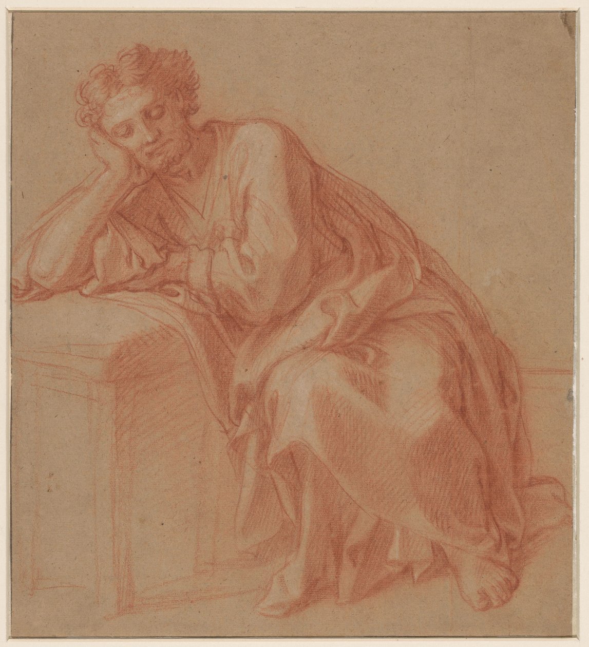 Studio di un uomo a riposo da Francois Verdier