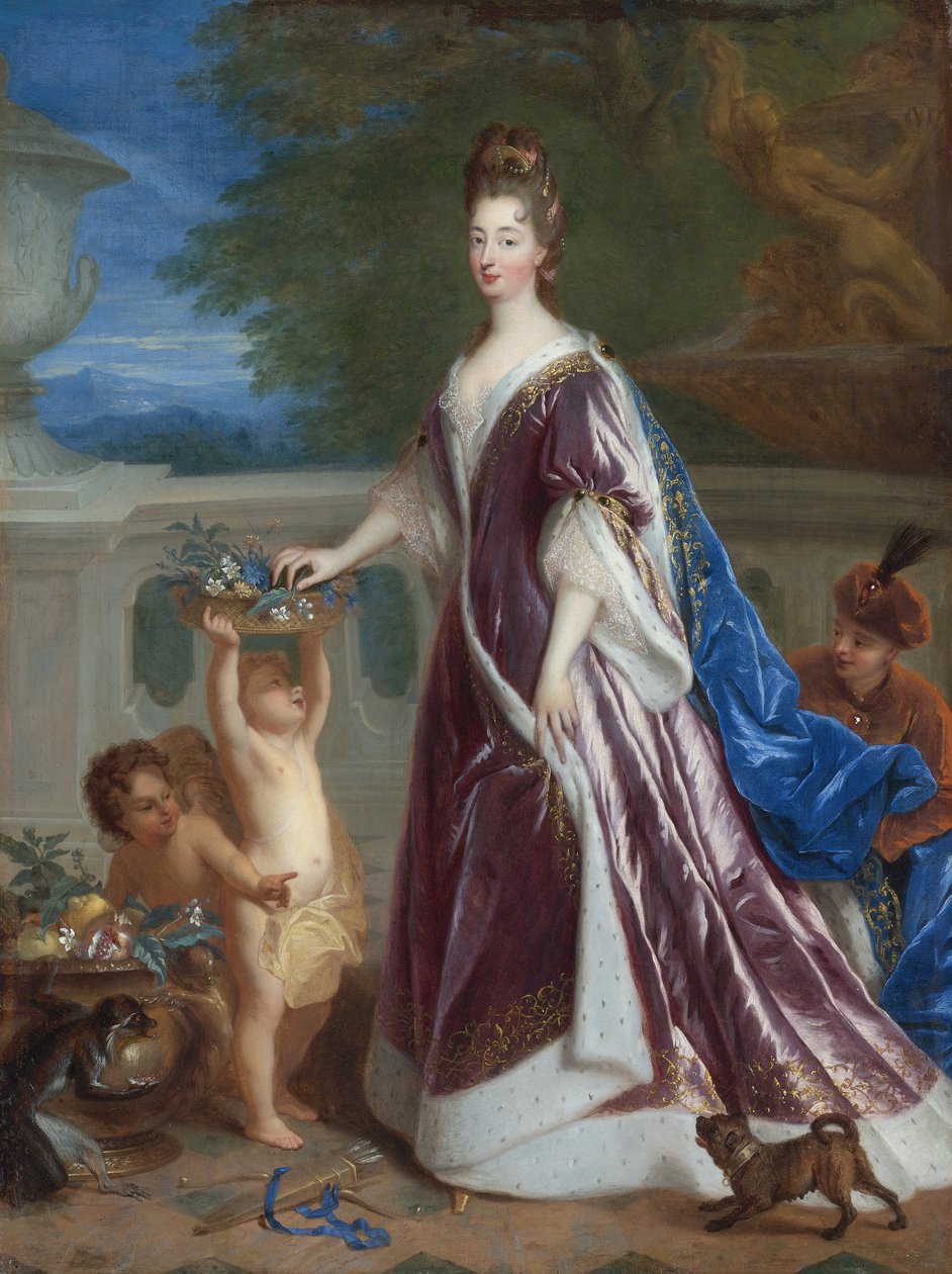 Ritratto di Elisabetta Carlotta di Baviera da Francois de Troy