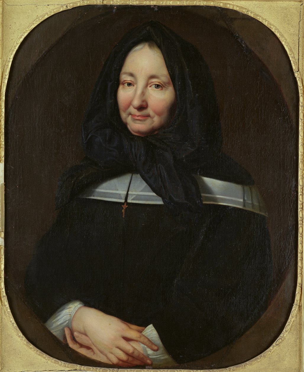 Ritratto di Madame Marie Bonneau de Miramion (1629-96) c.1690 da Jean François de Troy