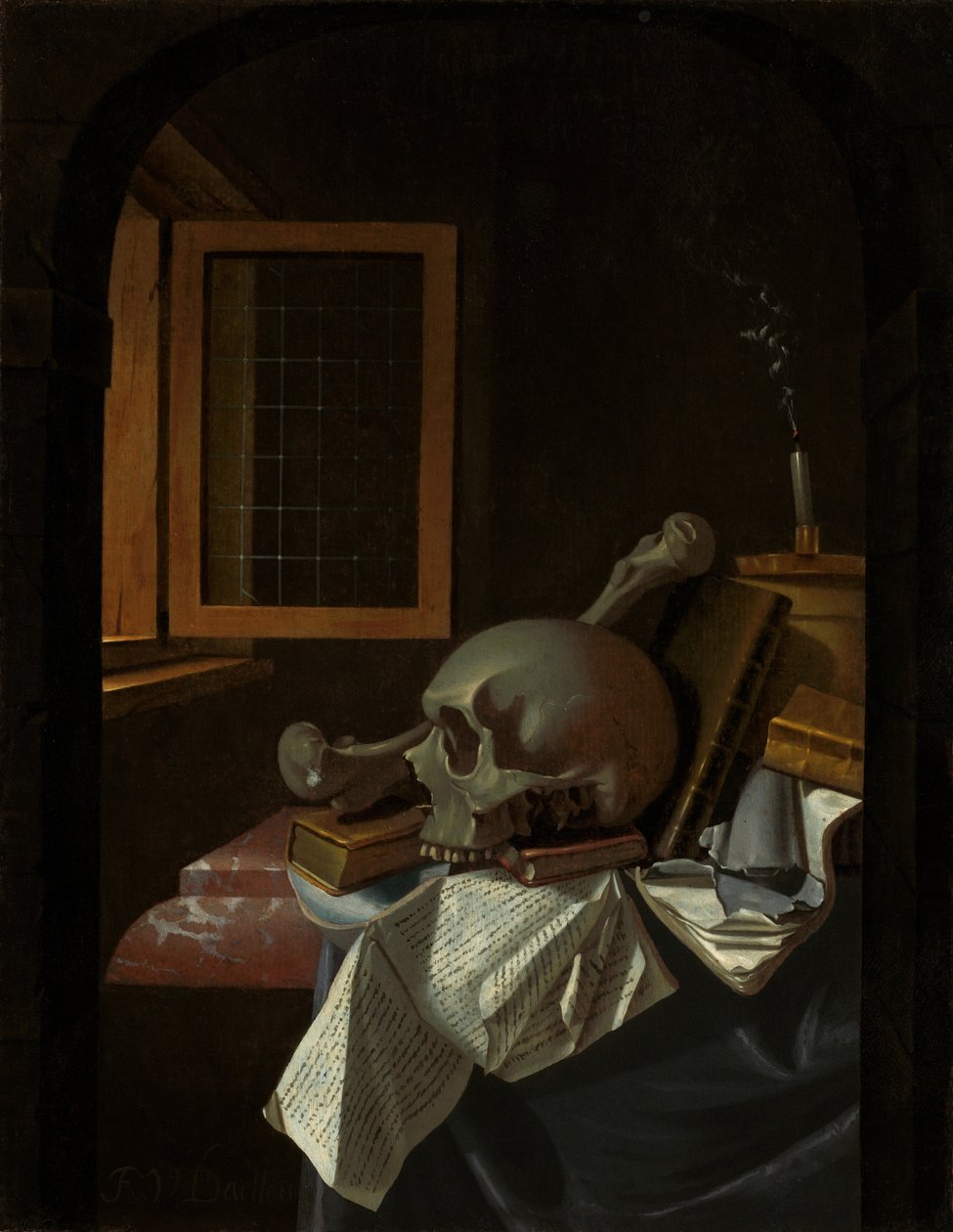 Natura Morta Vanitas da Francois van Daellen