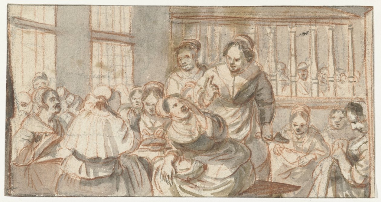 Casa delle filatrici ad Amsterdam da Francoys Dancx (possibly)