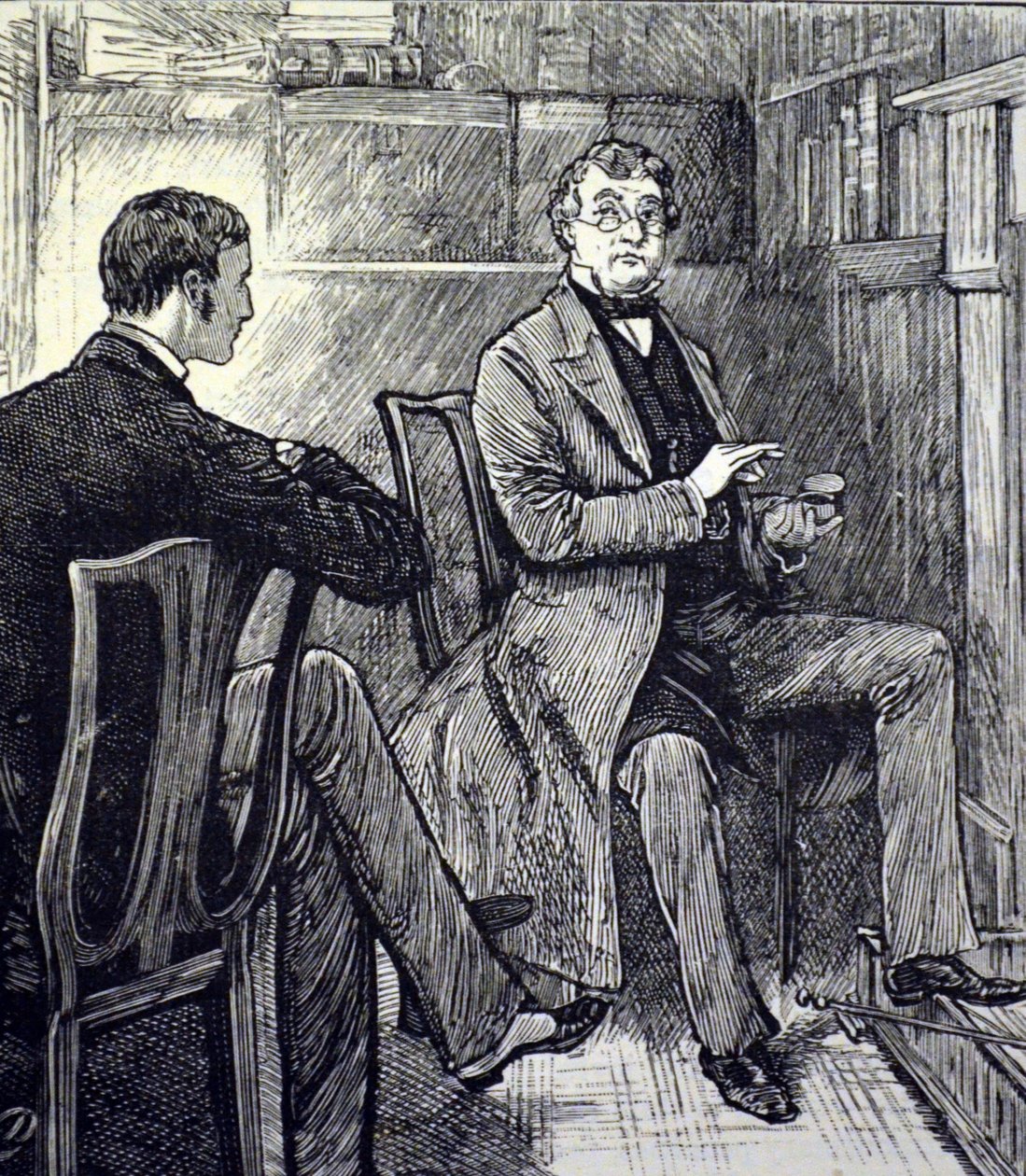 Gentiluomo professionista, 1883 da Frank Dadd