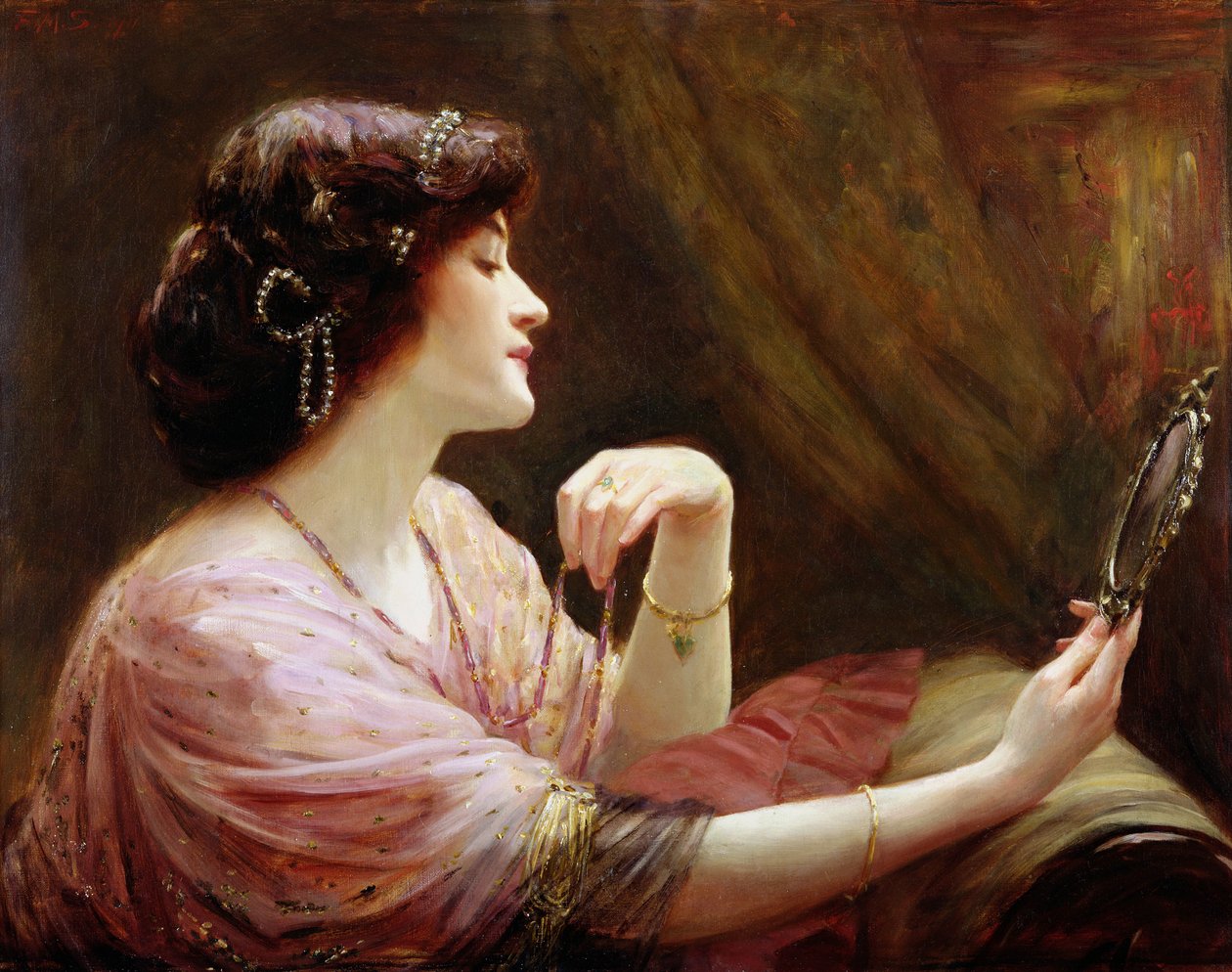 La catena smaltata, 1911 da Frank Markham Skipworth