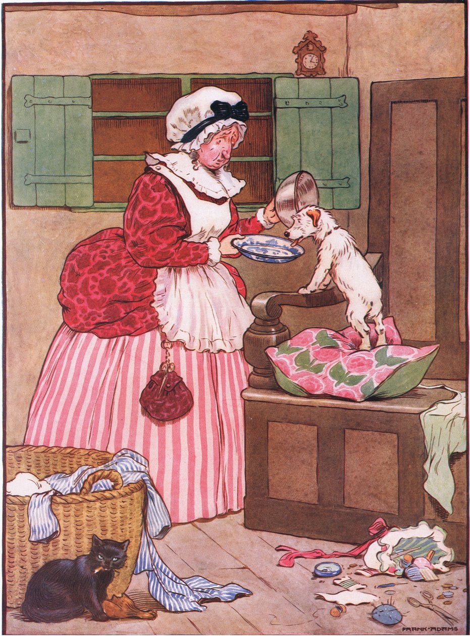 Vecchia Madre Hubbard, anni 
