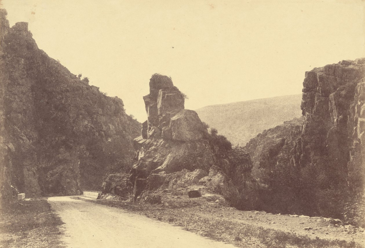 Paesaggio, 1858 (foto) da Frank Chauvassaigne