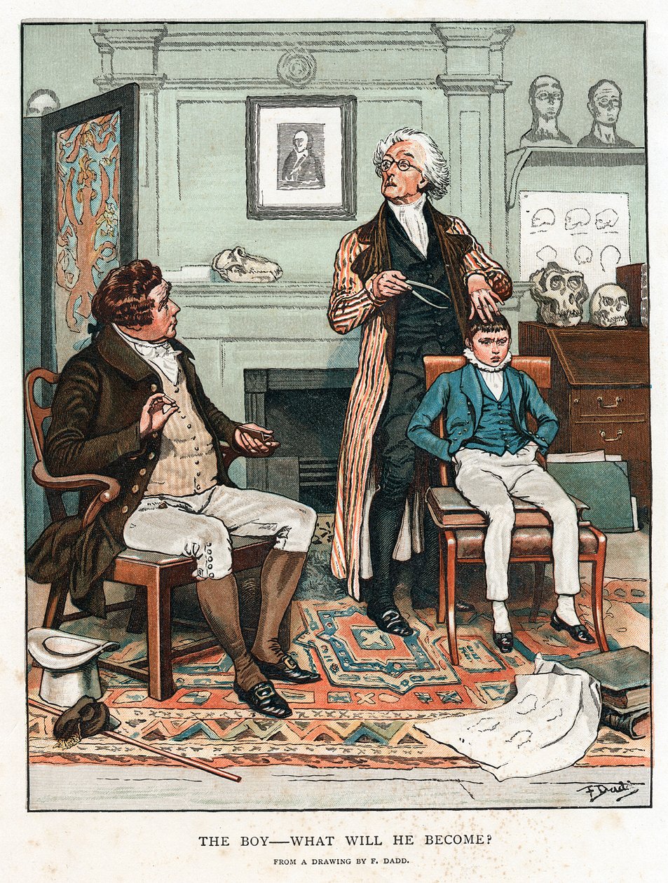 Frenologia, 1820 1886 da Frank Dadd