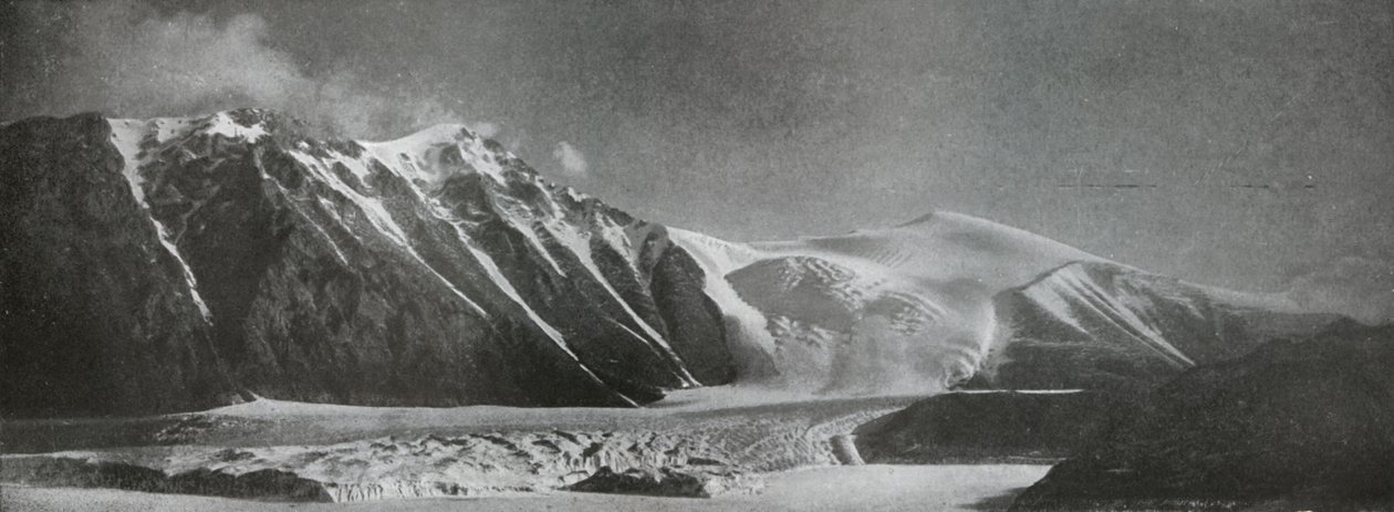 Monte Inghilterra e il Nuovo Ghiacciaio, c1911, 1913 da Frank Debenham