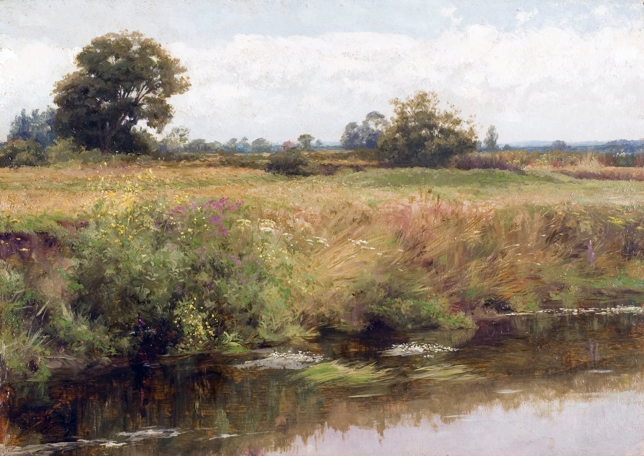 Un paesaggio del Surrey (dipinto) da Frank Dicksee