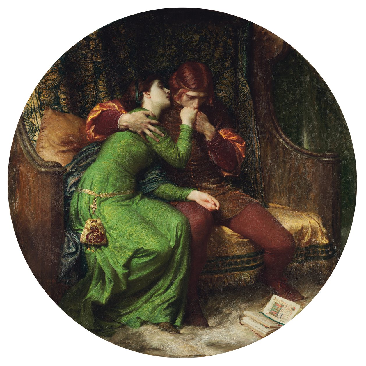 Paolo e Francesca da Frank Dicksee