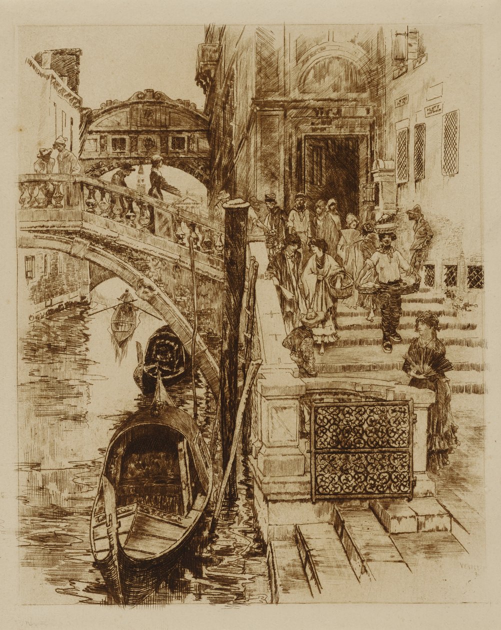 Ponte dei Sospiri, Venezia da Frank Duveneck
