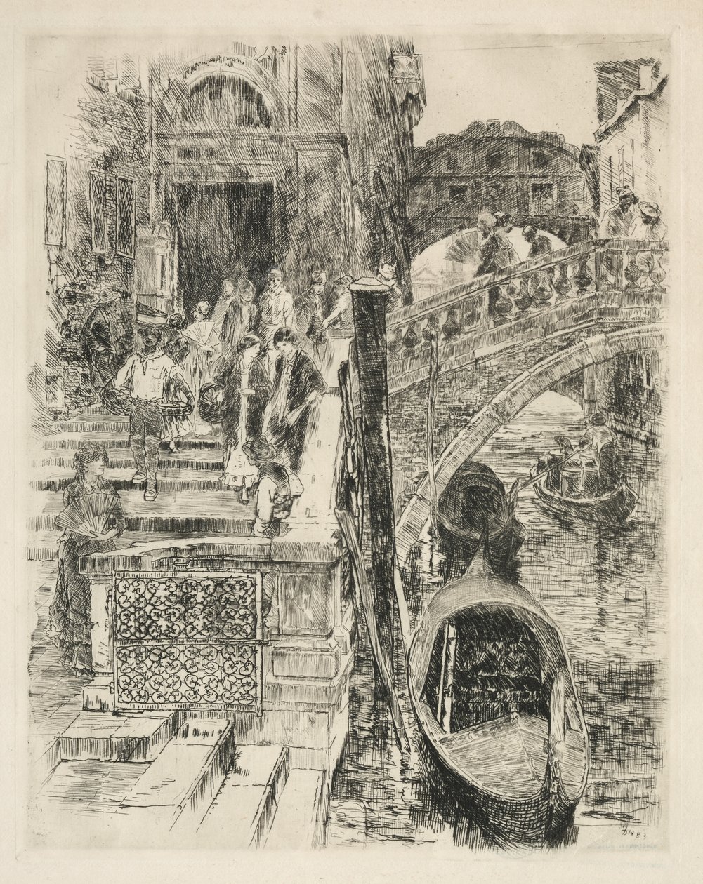 Ponte dei Sospiri, Venezia da Frank Duveneck