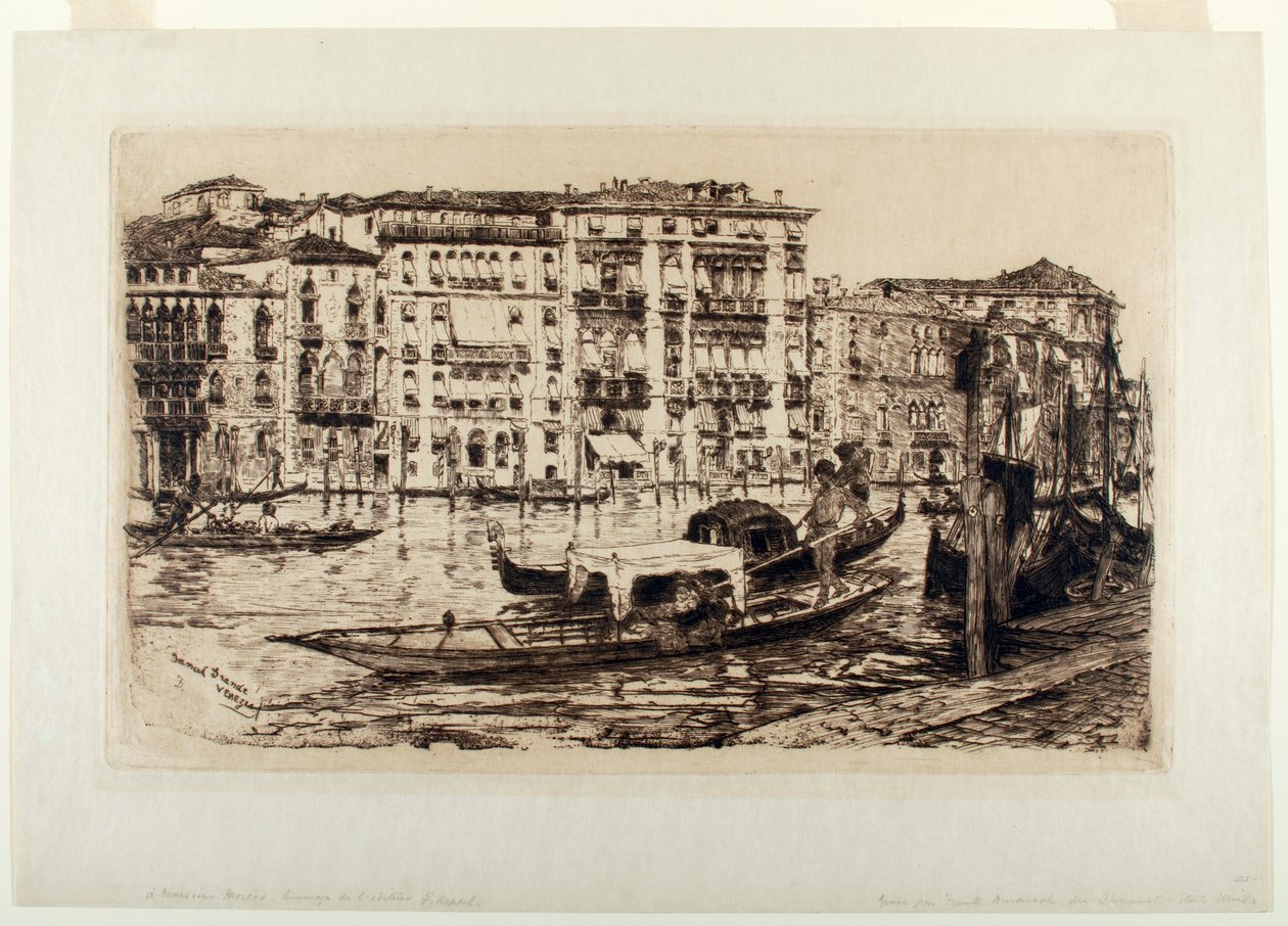 Canal Grande, Venezia da Frank Duveneck