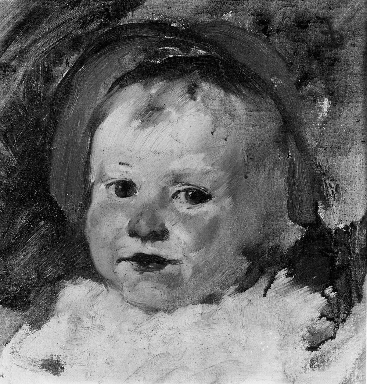 La testa di un bambino da Frank Duveneck