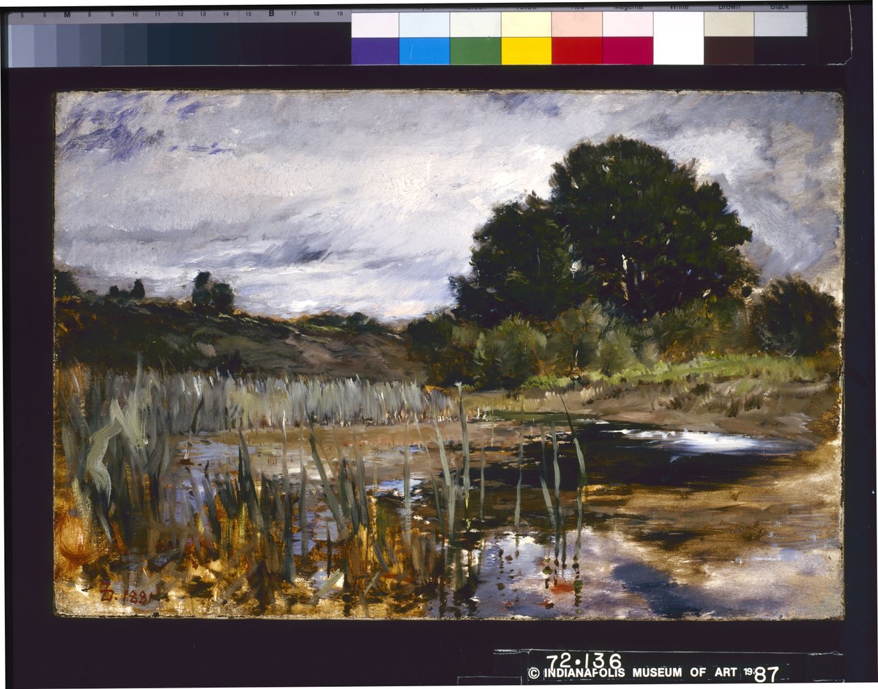 Paesaggio di Polling da Frank Duveneck