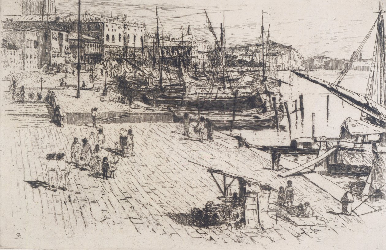 Riva degli Schiavoni, No.1 da Frank Duveneck