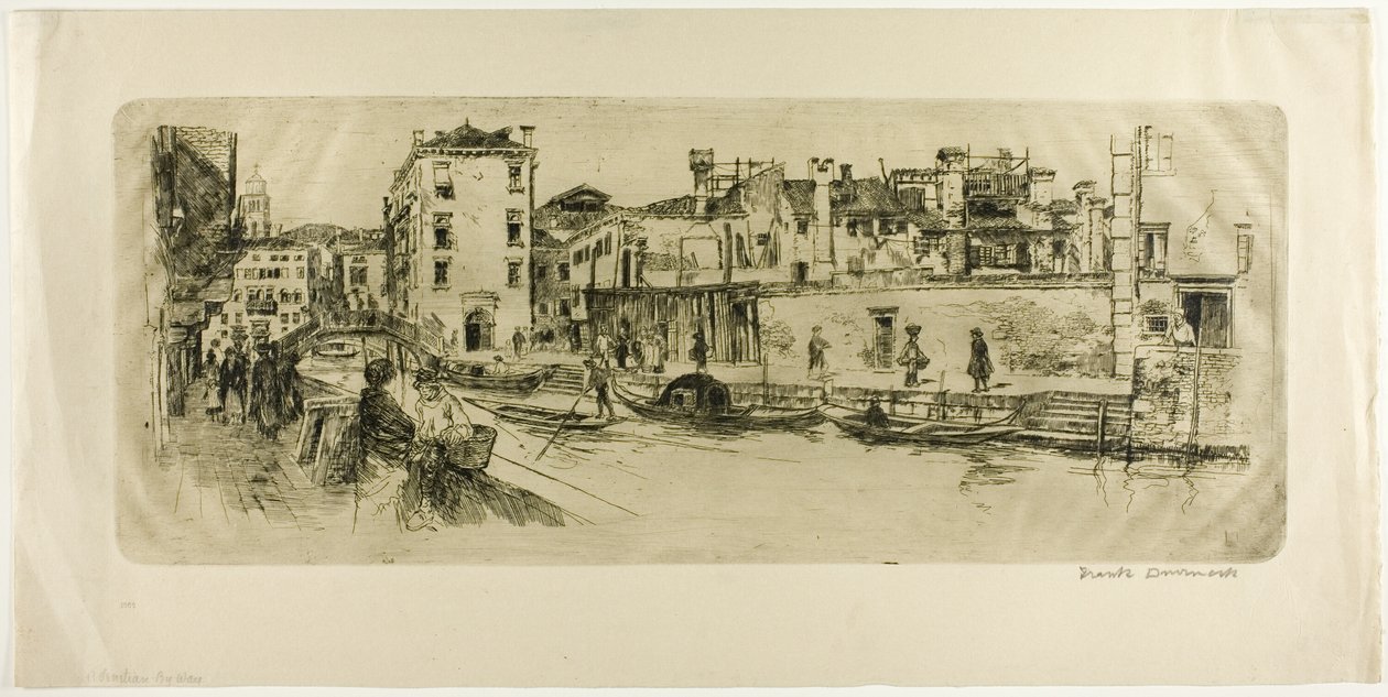 Canale di San Trovasso da Frank Duveneck