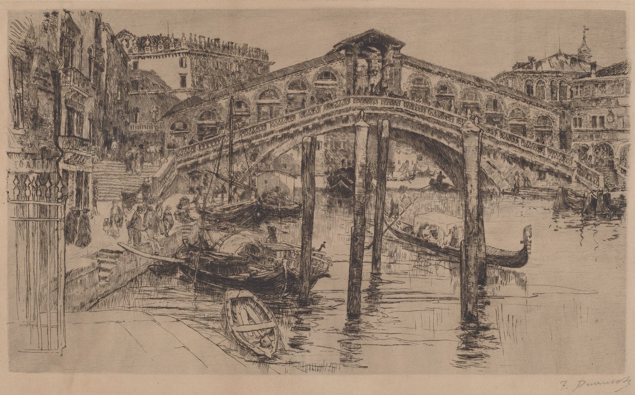 Il Rialto, Venezia da Frank Duveneck