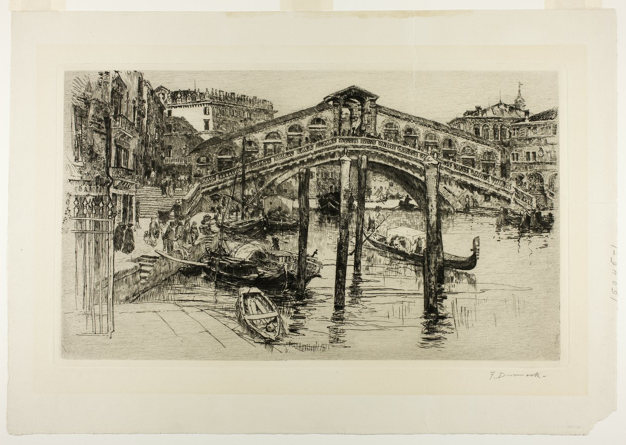 Il Rialto, Venezia da Frank Duveneck