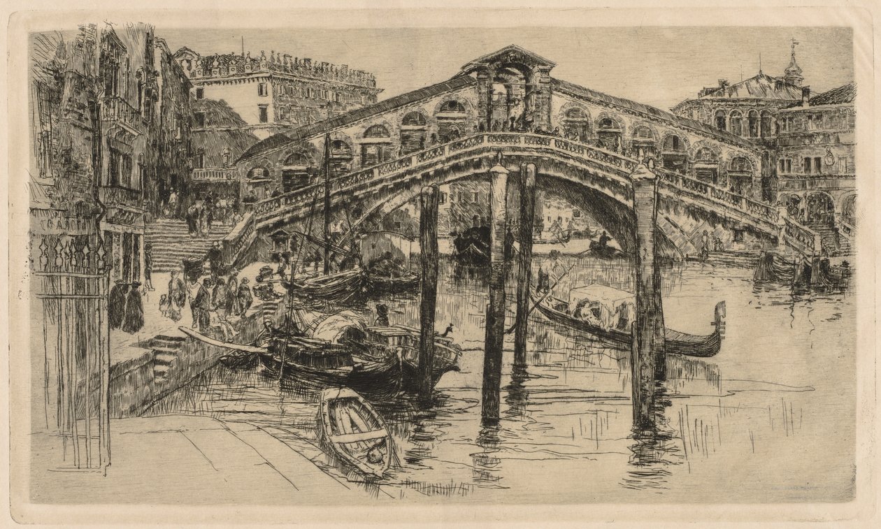 Il Rialto, Venezia da Frank Duveneck