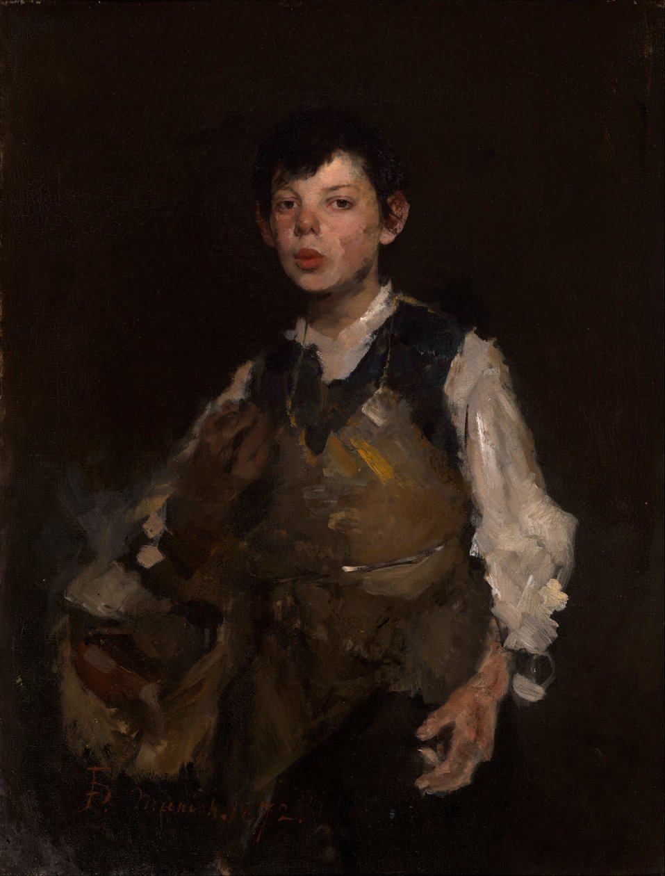 Il ragazzo che fischia da Frank Duveneck